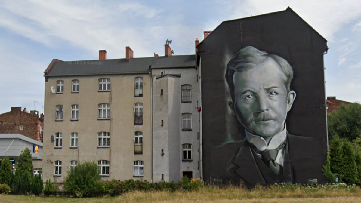 Mural Korfantego powstał w 2018 roku