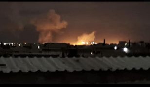 Media: Izrael atakuje lotnisko w Aleppo. Ogień widać z daleka