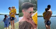 Robert Lewandowski liże rany po Euro 2024 nad jeziorem. Wspierają go Klara i Laura: "Czas pełen miłości i śmiechu" (ZDJĘCIA)