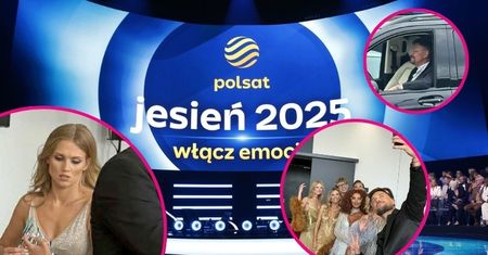Tak wyglądały kulisy jesiennej ramówki Polsatu: kolejka do ścianki, selfie na korytarzu i suto zastawione stoły
