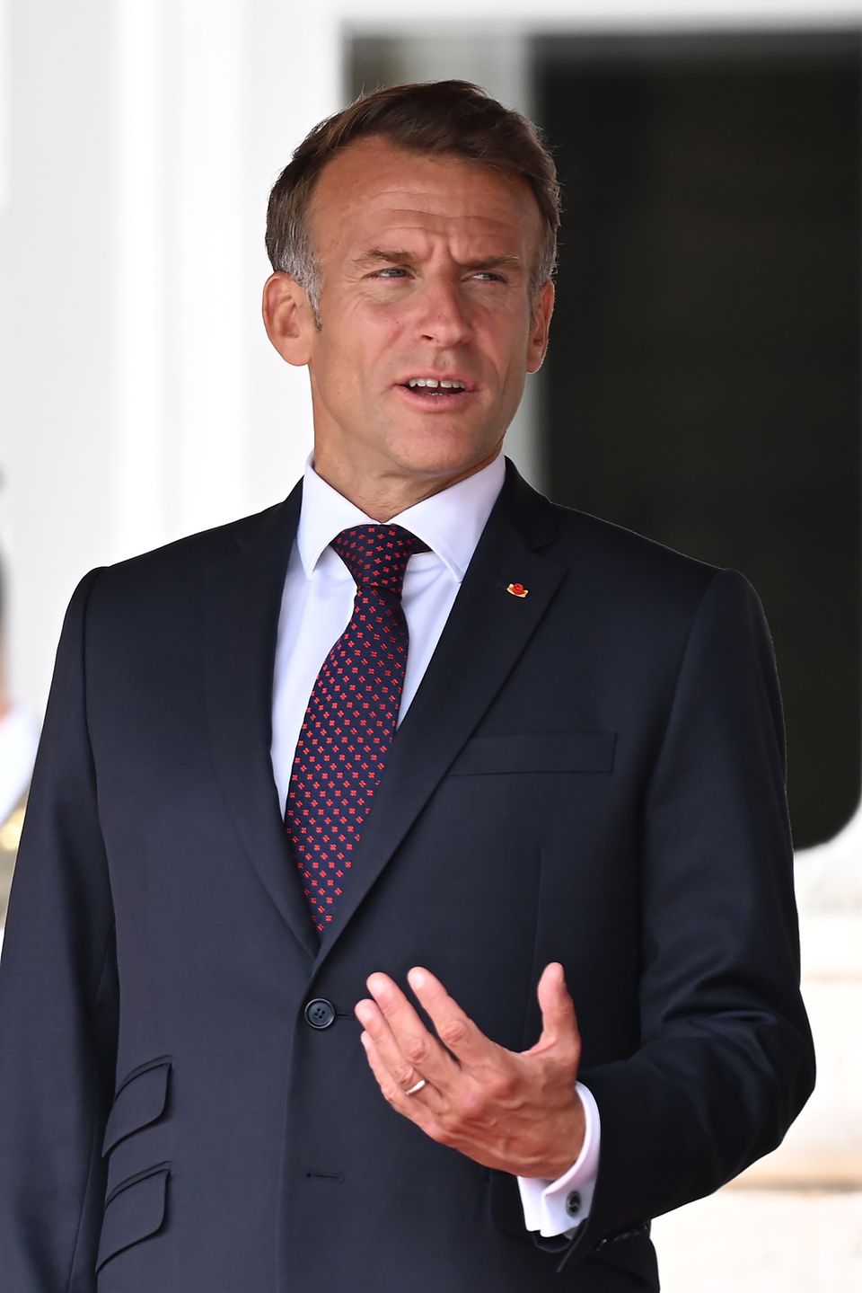 Emmanuel i Brigitte Macron spotkali się z Letycją i Filipem 