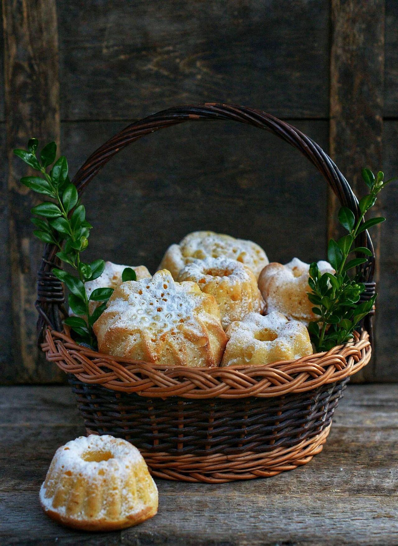 Drożdżowe babeczki