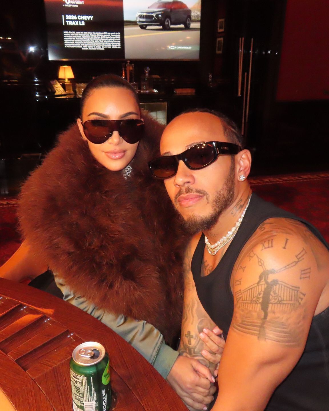 Kim Kardashian i Lewis Hamilton