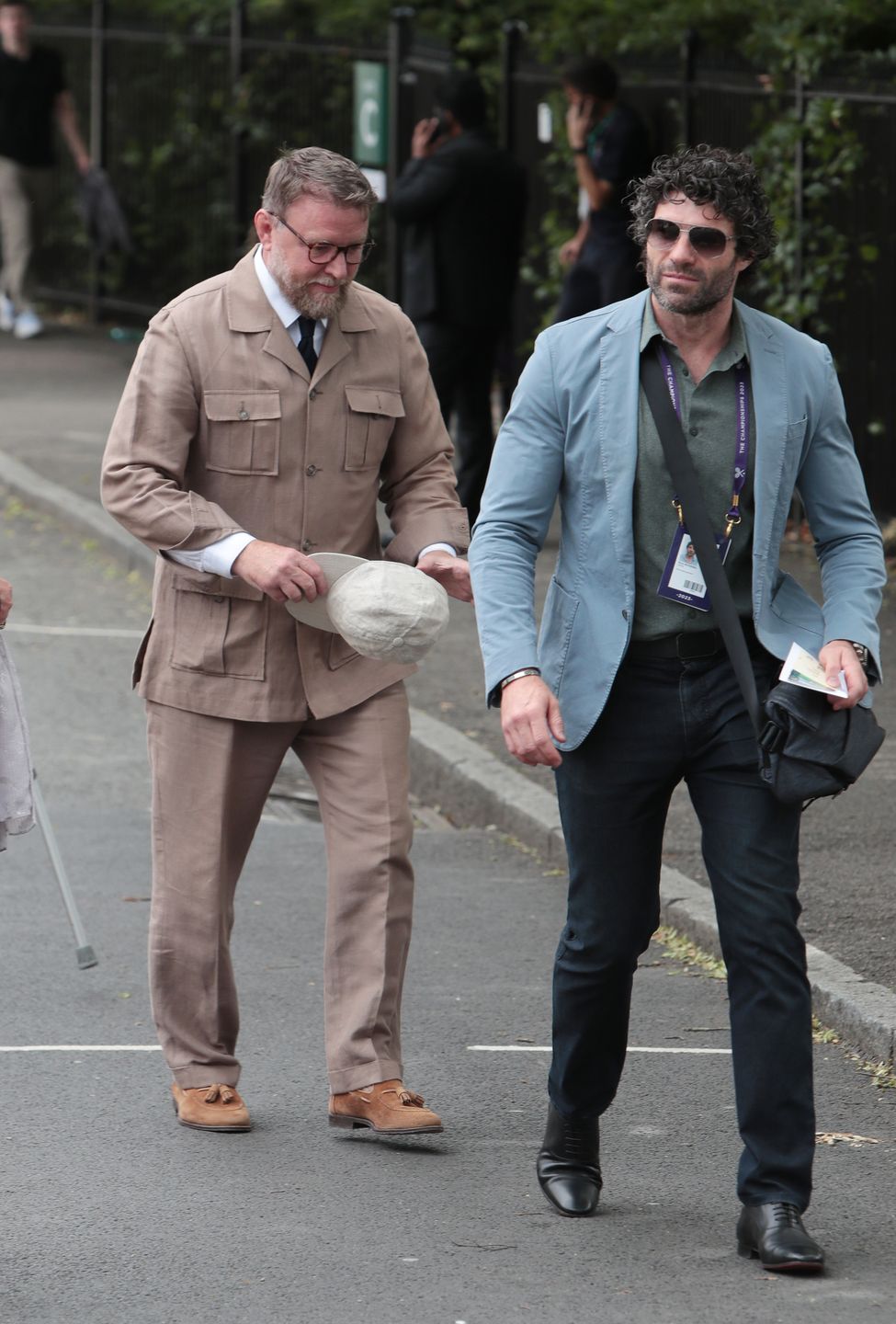 Getty - gwiazdy na finale Wimbledonu