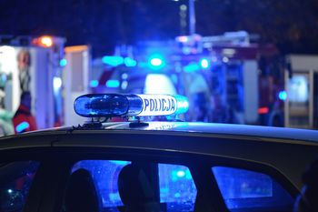 Wielki pożar na terenie po Elanie w Toruniu. Są zarzuty dla sprawcy