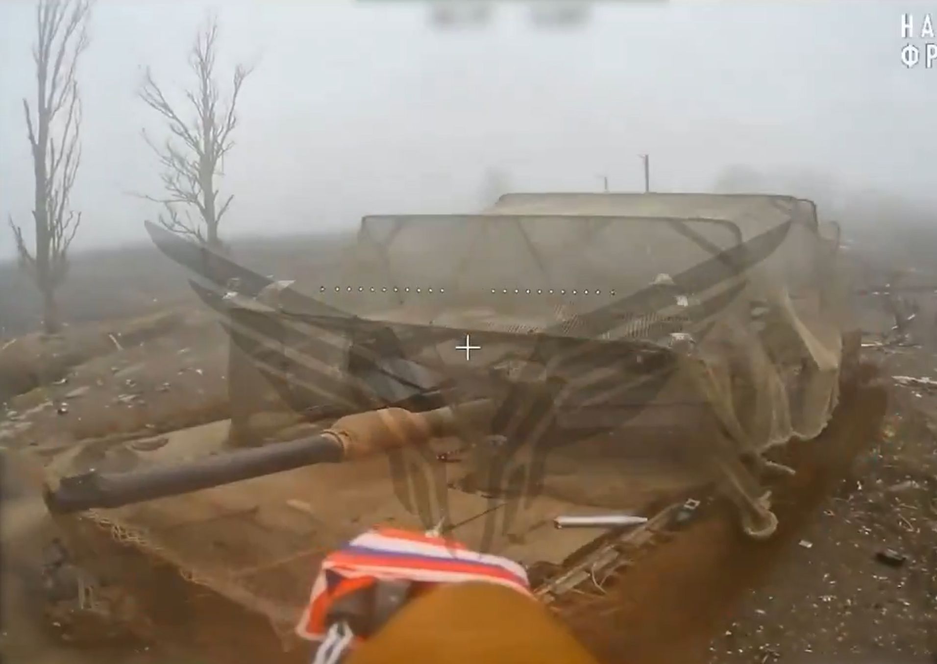 Próbowali atakować we mgle. Rosjanie rozstrzelali Abramsa na strzępy