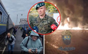 "Zagrożenie było realne". Rosyjskie drony tuż przy polskiej granicy
