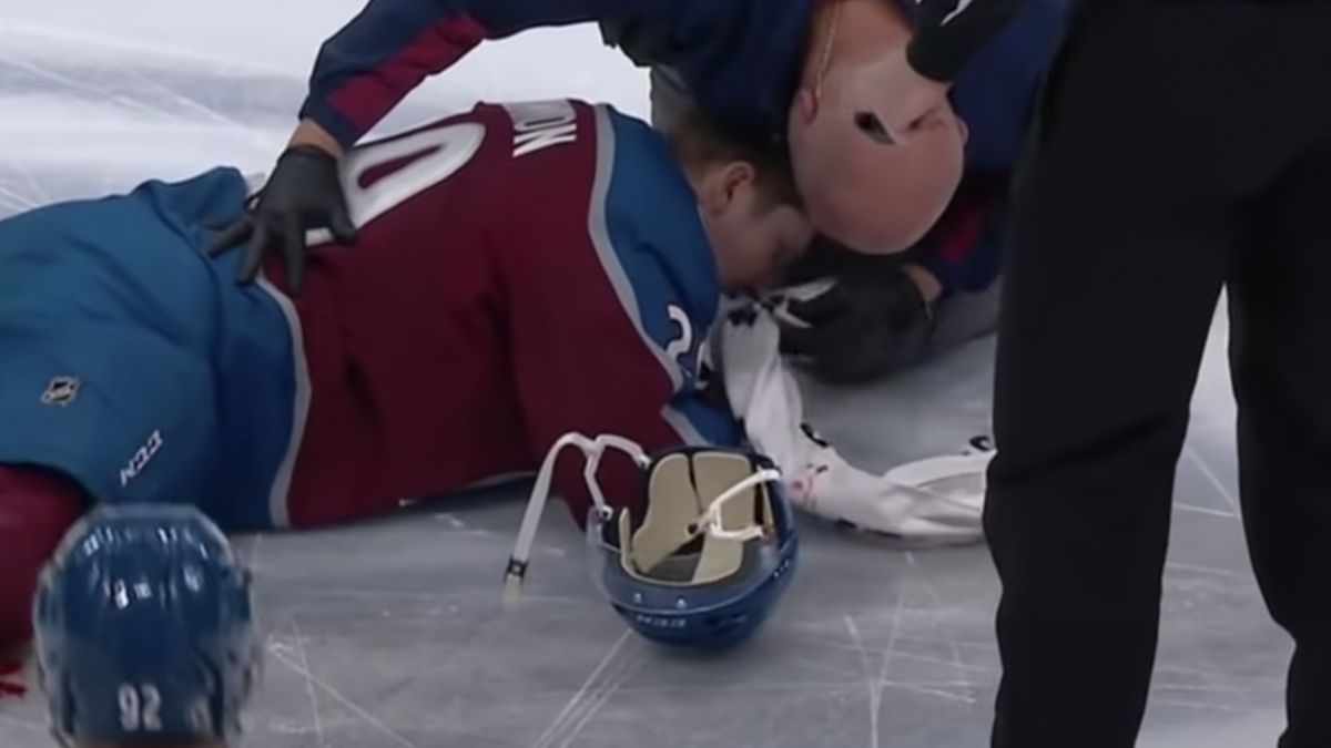 Brutalny faul w trakcie meczu 