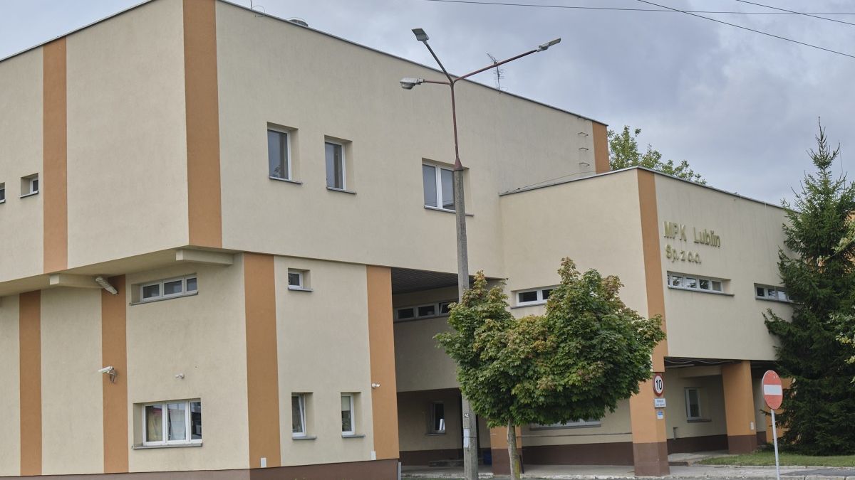 Siedziba MPK Lublin przy ul. Grygowej