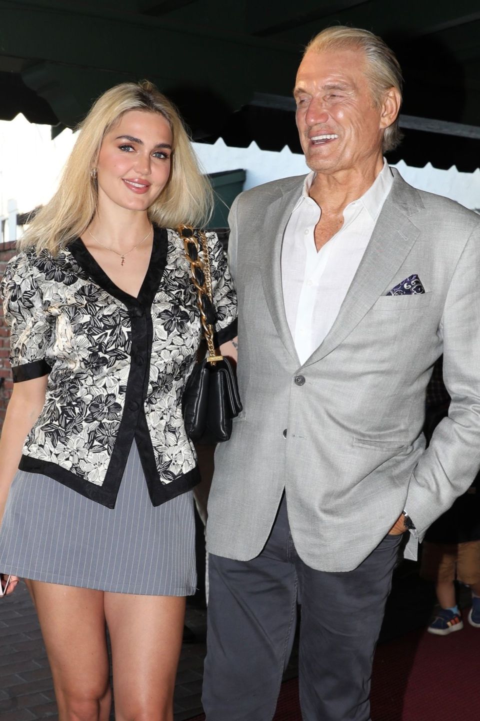 Dolph Lundgren i Emma Krokdal