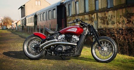 Francuski dealer Indiana przygotował dwa świetne customy. Sztuka na dwóch kołach