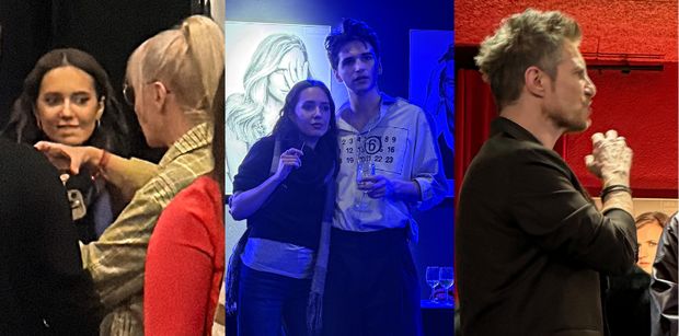 TYLKO NA PUDELKU: Rodzinna integracja po premierze spektaklu: Antek Sztaba z Zalią, Szelągowska z kolegą, a Adam z żoną  (ZDJĘCIA)