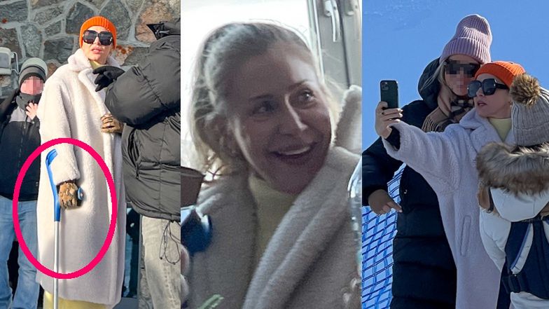 Katarzyna Warnke zdobywa Kasprowy Wierch o kuli