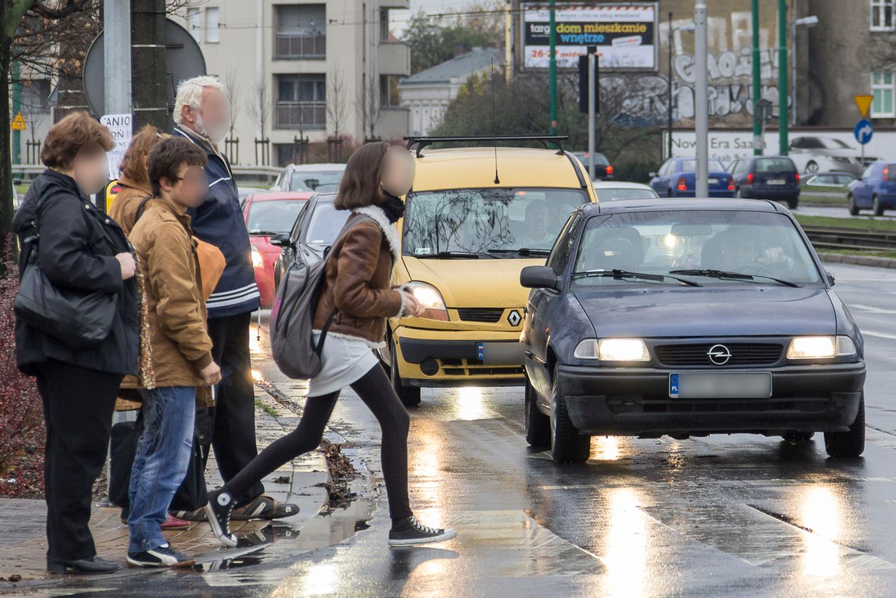 W 2019 r. mniej wypadków z udziałem pieszych. Mimo to lepiej było przed dekadą