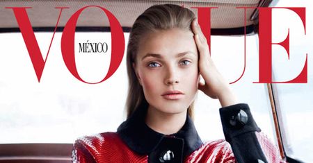 Ania Jagodzińska na okładce "Vogue'a"!