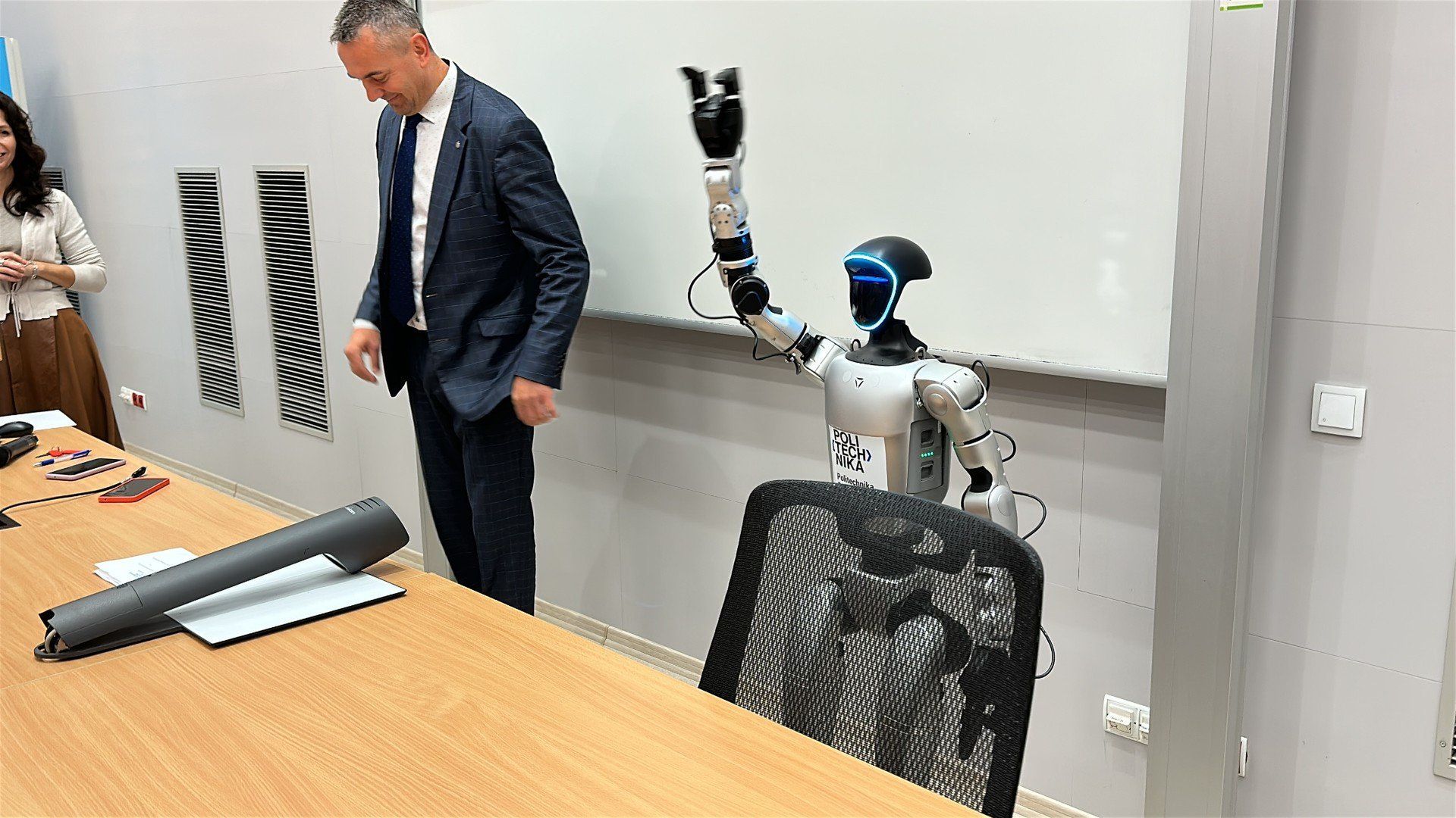 Politechnika wybrała imię dla swojego robota