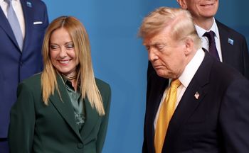 Meloni o relacji z Trumpem. "Nie żałuję niczego"