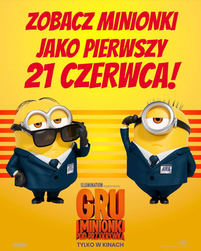 "GRU I MINIONKI: POD PRZYKRYWKĄ" w kinach od 5 lipca 2024 r.