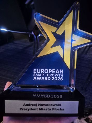 Europejska nagroda dla prezydenta Płocka. Doceniono rozwój miasta
