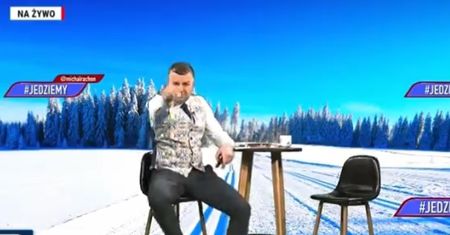 Rachoń na nowej antenie. W pewnym momencie zrobiło się nerwowo