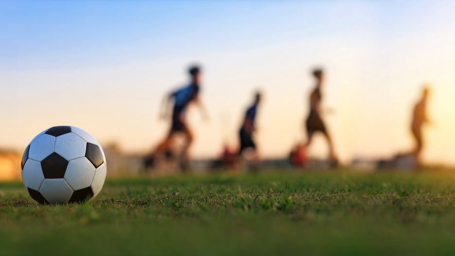 soccer, ball, football, grass, field, sport, green, game, goal, soccer ball, sports, competition, white, play, stadium, black, soccerball, leather, leisure, team, lawn, sky, activity, kick, object, action, african, boy, boys, brazil, child, childhood, children, country, enjoy, exercise, foot, friends, fun, happiness, outdoors, summer, equipment