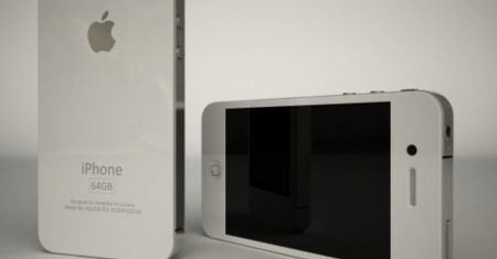 Tak może wyglądać biały iPhone 4G - wizualizacja
