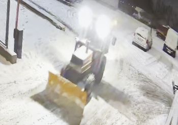 Ukradł ciągnik do odśnieżania. Policjanci od razu go rozpoznali