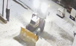 Ukradł ciągnik do odśnieżania. Policjanci od razu go rozpoznali