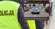 Zobaczyli, jak zaparkowali policjanci. Nie mogli się powstrzymać