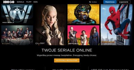HBO GO w Polsce - teraz bez umowy