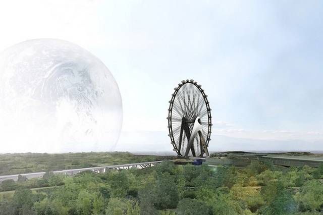 Rozrywka przyszłości - Nippon Moon, czyli największy diabelski młyn na świecie. Tylko dla wariatów?! 2