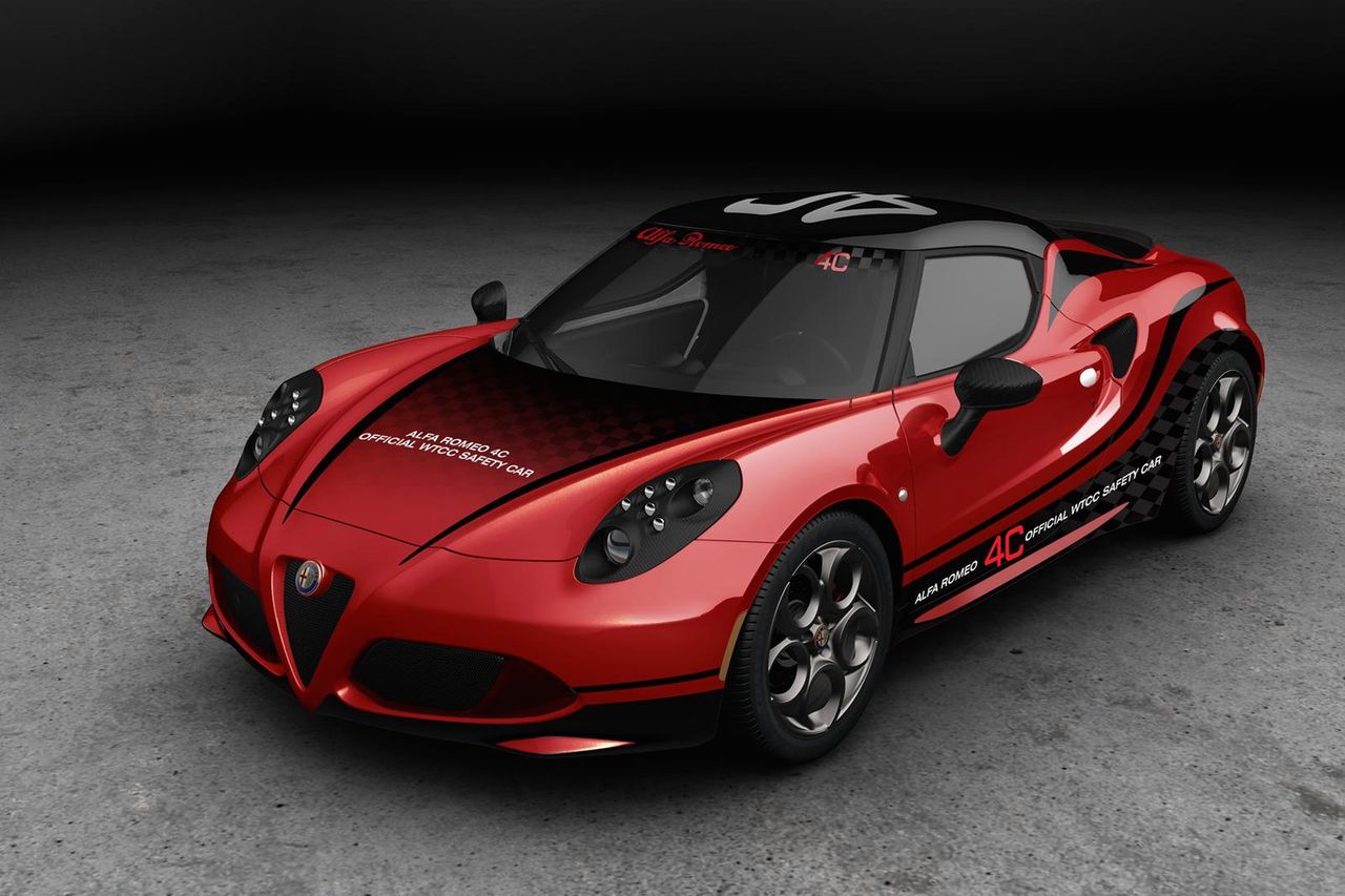 Alfa Romeo 4C samochodem bezpieczeństwa w WTCC 2014