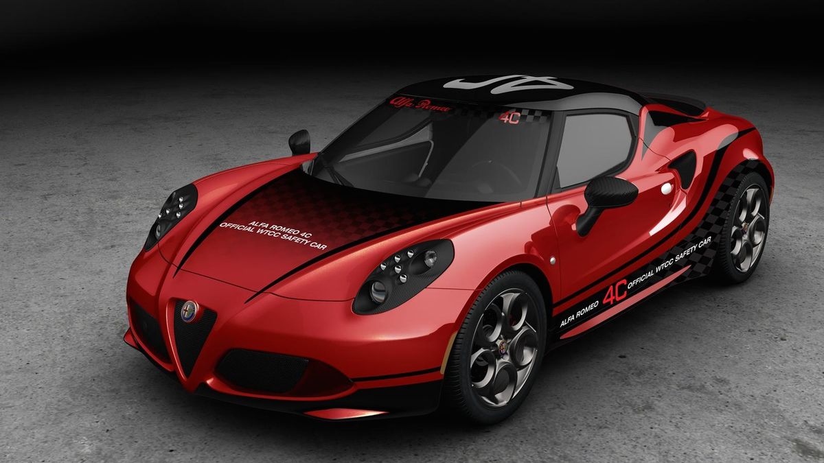 Alfa Romeo 4C (samochód bezpieczeństwa WTCC 2014)