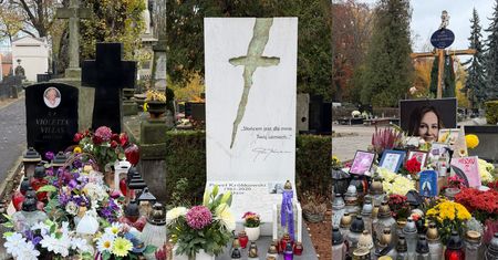 Tak dziś wyglądają POMNIKI GWIAZD na Powązkach: Joanna Kołaczkowska, Paweł Królikowski, Violetta Villas, Piotr Woźniak-Starak (DUŻO ZDJĘĆ)