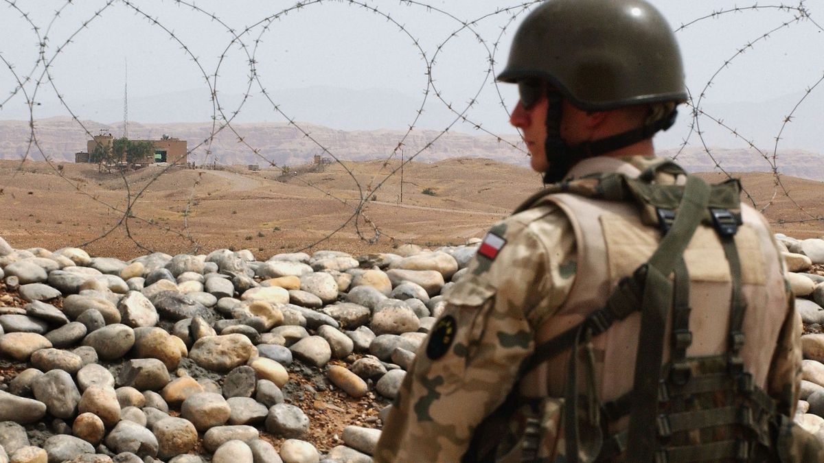 Polski żołnierz w Iraku