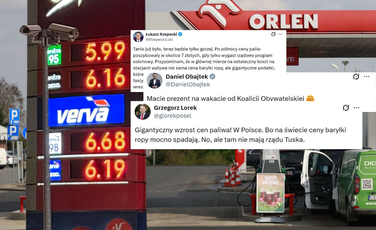 Ceny paliw zbliżają się do 7 zł/l po wygaśnięciu programu osłonowego