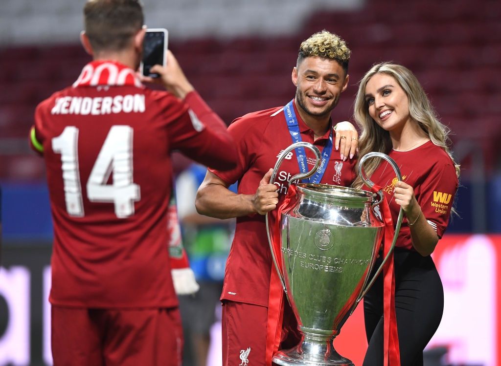 Perrie Edwards i Alex Oxlade-Chamberlain