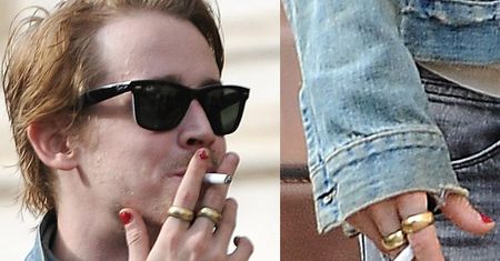 Macaulay Culkin z pomalowanymi paznokciami! (SEXY?)