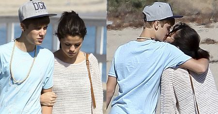 Selena i Justin Bieber na plaży (ZDJĘCIA)