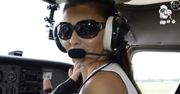 Angelika z "Top Model" pilotuje awionetkę!