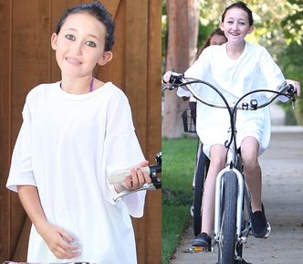 11-letnia siostra Miley w pełnym makijażu (ZDJĘCIA)