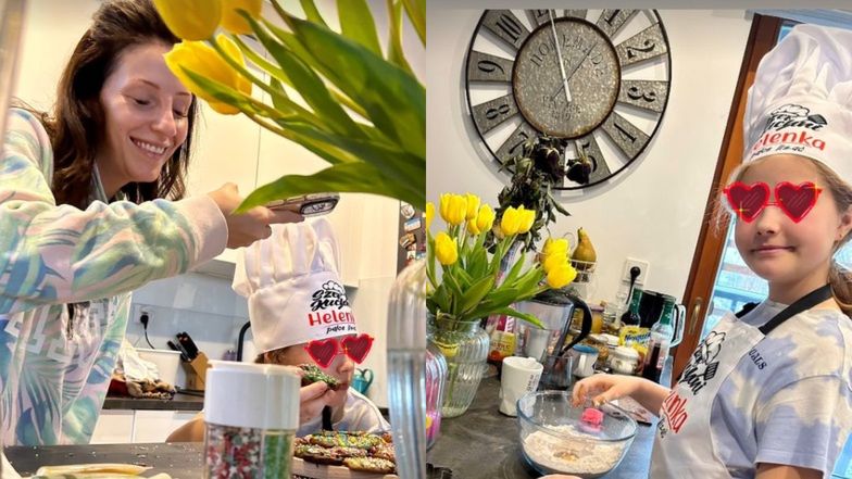 Partnerka i córka Marcina Hakiela spędziły wspólnie miły czas