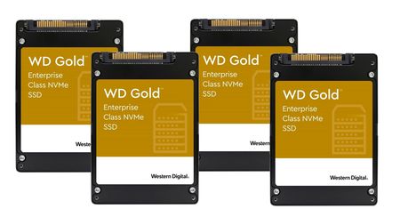 Złote SSD dla centrów danych - Western Digital prezentuje serię WD Gold NVMe SSD