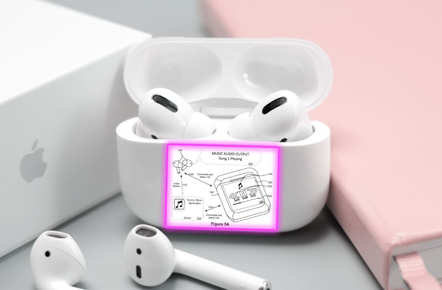 Apple ma patent na etui do Airpodsów z ekranem