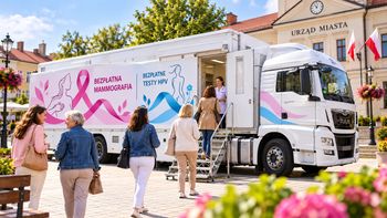 Bezpłatna mammografia i test HPV w Opatowie. Cytomammobus przyjedzie na dwa dni. Sprawdź, kto może skorzystać