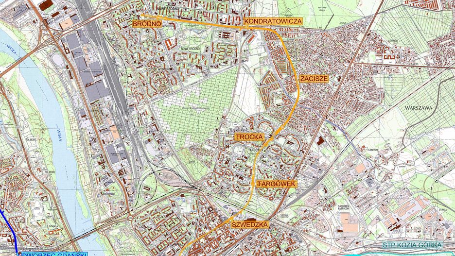 Metro Warszawskie. Powstaje tunel łączący kolejne stacje (fot. Metro Warszawskie)