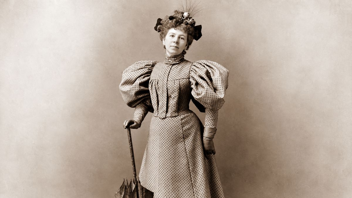 Clara Foltz, pierwsza kobieta adwokat w Kalifornii, ok. 1900 r.
