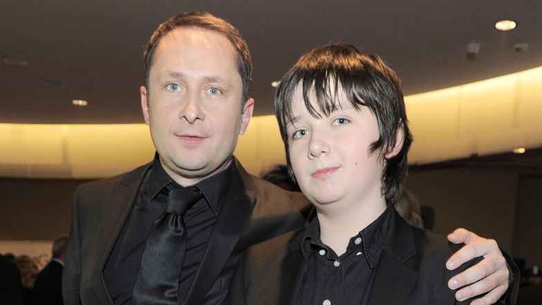 Kamil Durczok z synem