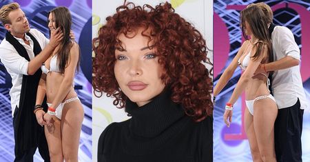 Minge broni obmacywania w "Top model"!
