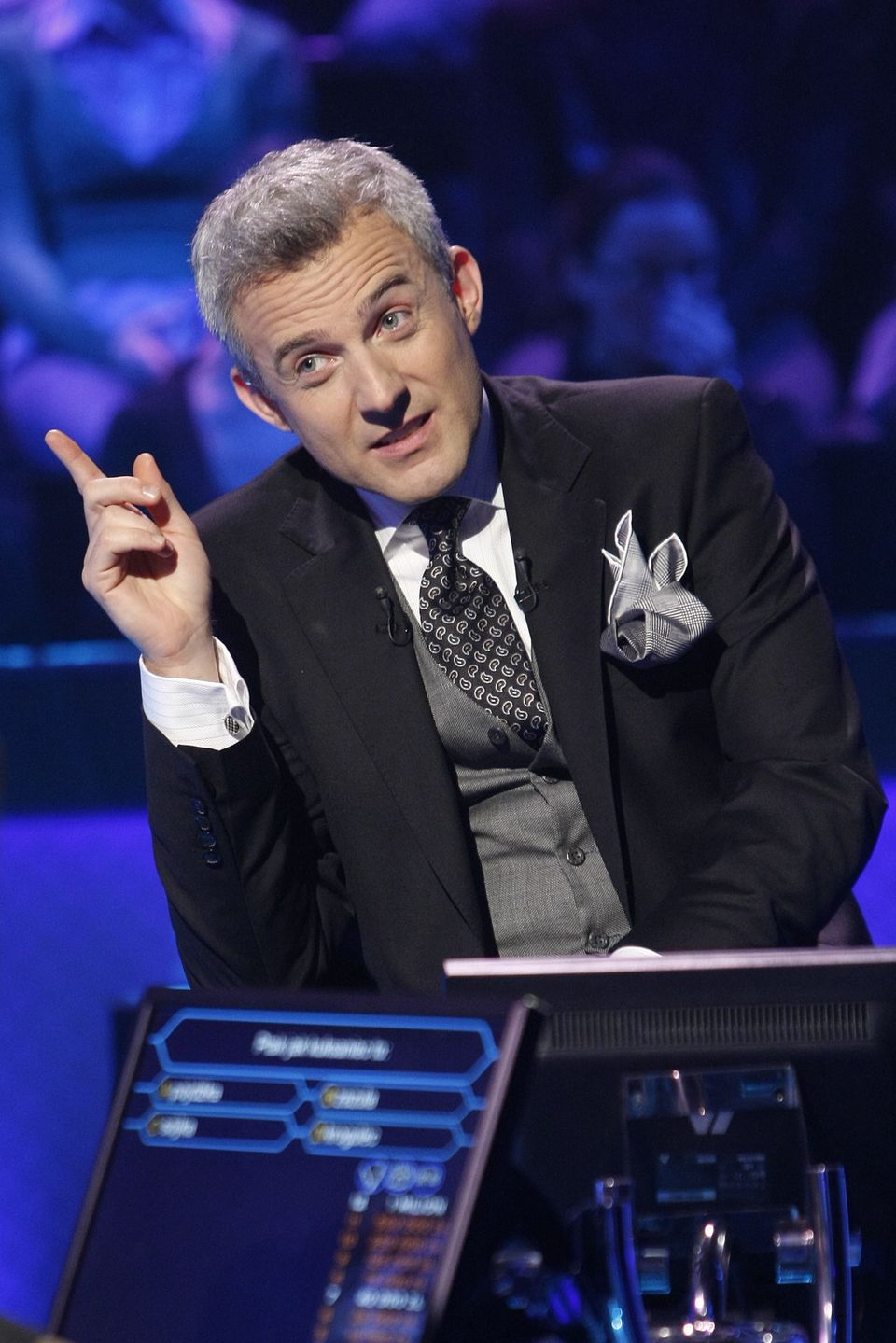 Hubert Urbański w programie "Milionerzy"